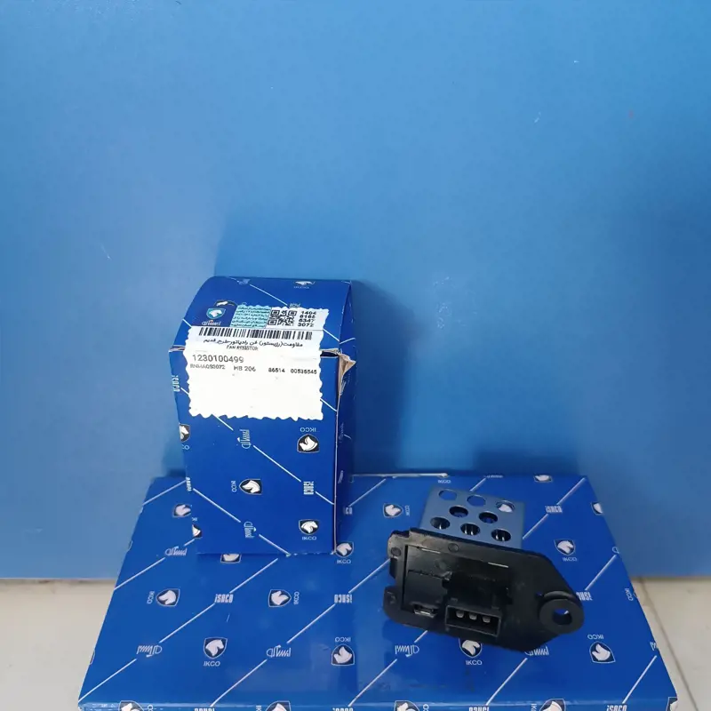 مقاومت فن رادیاتور پژو 206 تیپ 2 ایساکو اصل شرکتی 1230100499